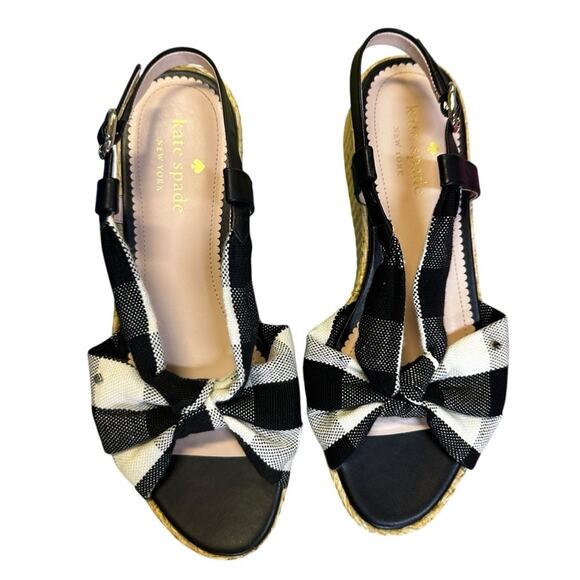 Kate Spade Betsy Platform Bow Sandals Size 8 - Picture 3 of 11